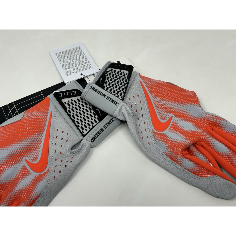 Nike Oregon State Beavers Team Exclusive Alpha Elite Batting Gloves Size XL